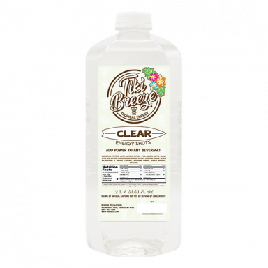 Clear Tiki Energy Shots